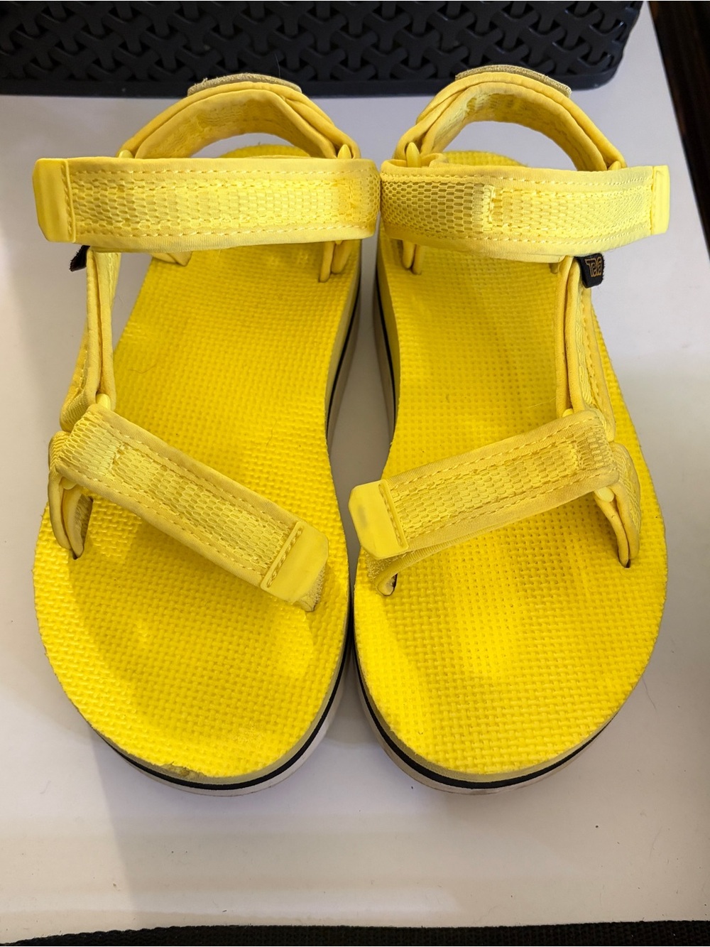 TEVA Yellow Adjustable Strap by Sandals
